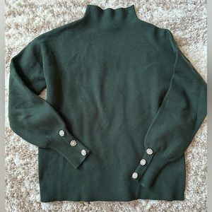Tahari Mock Neck Sweater